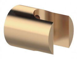 SAPHO - Držák sprchy kulatý, pevný, zlato mat (SD719)