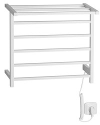 SAPHO - ELZOR elektrický sušiak uterákov 500x470 60 W, biela mat (EB500)