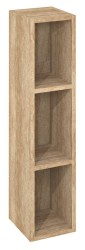 SAPHO - ESPACE otvorená policová skrinka 20x94x22cm, dub Alabama (ESC130-2222)