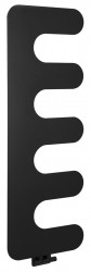 SAPHO - EVOLLA vykurovacie teleso 490x1390 čierna mat (MI1400)