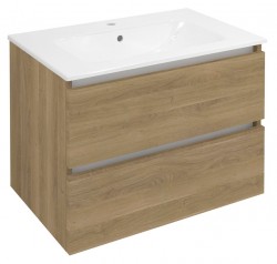 SAPHO - EZARA umývadlová skrinka 69,8x52x46cm, dub cuneo (EZ701-2525)