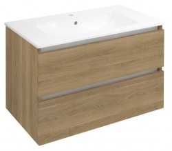 SAPHO - EZARA umývadlová skrinka 79,8x52x46cm, dub cuneo (EZ801-2525)