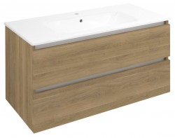 SAPHO - EZARA umývadlová skrinka 99,8x52x46cm, dub cuneo (EZ101-2525)