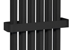 SAPHO - FEDE držiak uterákov 320, čierna mat (IRPA61)