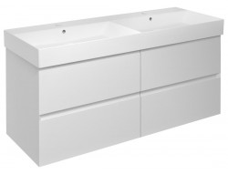 SAPHO - FILENA umývadlová skrinka 118x51,5x43cm, biela mat (FID1212W)