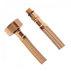 SAPHO - Flexibilná nerezová hadica M10x3/8