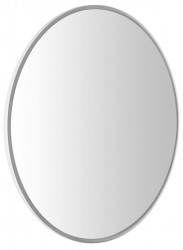 SAPHO - FLOAT LED podsvietené zrkadlo, ø 740, biela (22574)