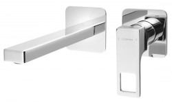 SAPHO - FORATA podomietková umývadlová batéria, 18,5cm, chróm (FT018)