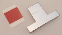 SAPHO - GALE samolepiaca kovová úchytka, dĺžka 51, chróm (ND-10085)