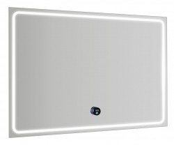 SAPHO - GEMINI zrkadlo s LED osvetlením 100x70cm, chytré funkcie (GM100K)