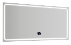SAPHO - GEMINI zrkadlo s LED osvetlením 120x60cm, chytré funkcie (GM120K)