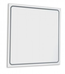 SAPHO - GEMINI zrkadlo s LED osvetlením 90x90cm (GM092)