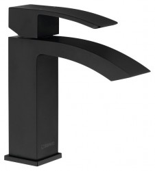 SAPHO - GINKO 25 stojánkova umývadlová batéria, čierna mat (1101-06B)