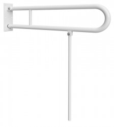 SAPHO - HANDICAP madlo sklopné s opornou nohou 813, biela (XH523W)