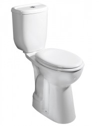 SAPHO - HANDICAP WC kombi misa zvýšená 36,3x67,2cm, spodný odpad (BD301.410.00)