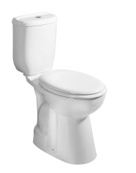 SAPHO - HANDICAP WC kombi misa zvýšená 36,3x67,2cm, spodný odpad (BD301.410.00)