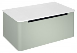 SAPHO - KERALA umývadlová skrinka 80x35x47,5cm, 1x zásuvka, verde (KR080-4444)