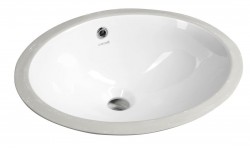 SAPHO - Keramické umývadlo pod dosku, 48,5x38cm, biela (TP211)