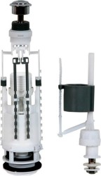 SAPHO - KID úsporný splachovací mechanizmus, dvojtlačítko - 3/6 LT (IT1025)