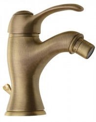 SAPHO - KIRKÉ stojánkova bidetová batéria s výpusťou, bronz (KI03B)