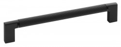 SAPHO - Kovová úchytka, 174/160, čierna matná (12457)