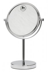 SAPHO - Kozmetické zrkadielko na postavenie, pr. 200mm, chróm (XP010)