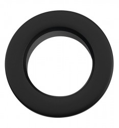 SAPHO - Krytka prepadu umyvadla priemer 32, čierna (103100000195)