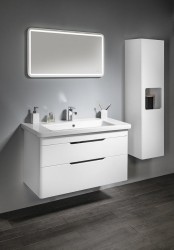 SAPHO - Kúpeľňový set ELLA 100, biela (KSET-012)