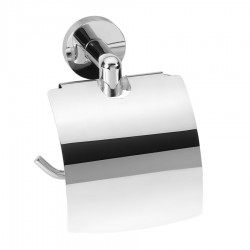 SAPHO - LARISSA držiak toaletného papiera s krytom, chróm (WS007)