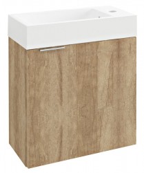 SAPHO - LATUS IV umývadlová skrinka 49,5x50x25cm, dub Alabama (LT410-2222)