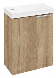 SAPHO - LATUS X umývadlová skrinka 39,4x50x22cm, dub Alabama (LT110-2222)