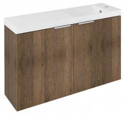 SAPHO - LATUS X umývadlová skrinka 78,8x50x22cm, dub Sherwood (LT110-SET05)