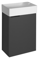 SAPHO - LATUS XII umývadlová skrinka 35,5x50x20cm, antracitový mat (LT112-3434)