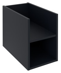 SAPHO - LOREA skrinka spodná policová 30x44x51,2cm, čierná mat (LE025-3535)