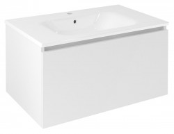 SAPHO - LOREA umývadlová skrinka 80x44x51,2cm, 1x zásuvka, biela matná (LE080-3131)