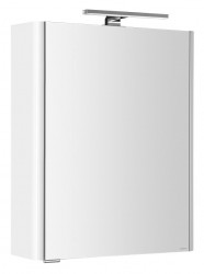 SAPHO - LUCIE galérka s LED osvetlením, 55x70x17cm, biela (LU055-0030)