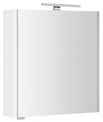 SAPHO - LUCIE galérka s LED osvetlením, 65x70x17cm, biela (LU065-0030)