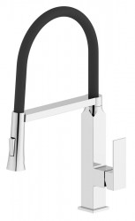 SAPHO - MAYA stojanková drezová batéria so sprškou, chróm (MA780)