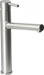 SAPHO - MINIMAL drezová batéria s rovnou hubicou, nerez mat (MI016)