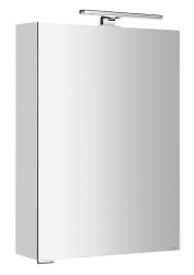 SAPHO - MIRRÓ galérka s LED osvetlením, 50x70x16cm, ľavá/pravá, biela (MC050-0030)
