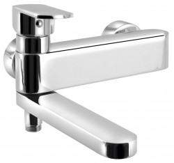 SAPHO - MIXONA nástenná vaňová batéria, otočné ramienko, chróm (MG211)