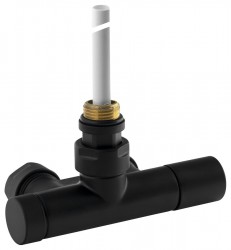 SAPHO - MONO ONE pripojovacia sada ventilov jednobodová, 50, čierna matná (CP2052BS)