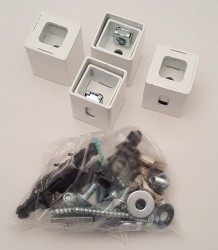 SAPHO - Montážne uchytenie, biela (NDIR163)