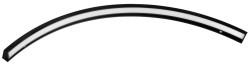 SAPHO - MOON LED osvetlenie 6,5W, 230V, 431x12x22, R300, čierná mat (SL-2211/60MB)