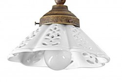 SAPHO - NAPOLI náhradné tienidlo, keramika (NDMC613)