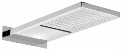SAPHO - Nástenná hlavová sprcha, 500x200, kaskáda, nerez lesk (DC562)