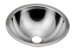 SAPHO - Nerezové zapustené umývadlo, priemer 305 (13028.B)