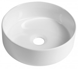 SAPHO - NIMIS keramické umývadlo na dosku priemer 30cm, biela (AR489)
