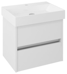 SAPHO - NIRONA umývadlová skrinka 57x51,5x43cm, biela (NR060-3030)