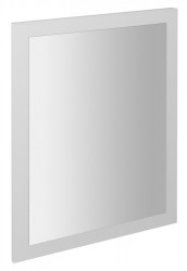 SAPHO - NIROX zrkadlo v ráme 60x80cm, biela lesk (NX608-3030)